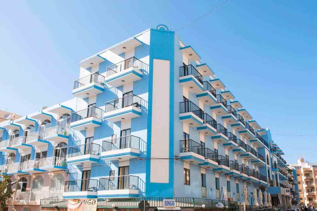 euroclub hotel location malta