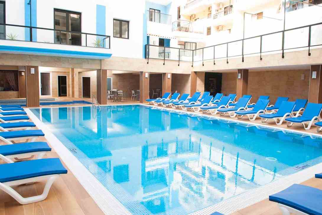 euroclub hotel swimming pool malta