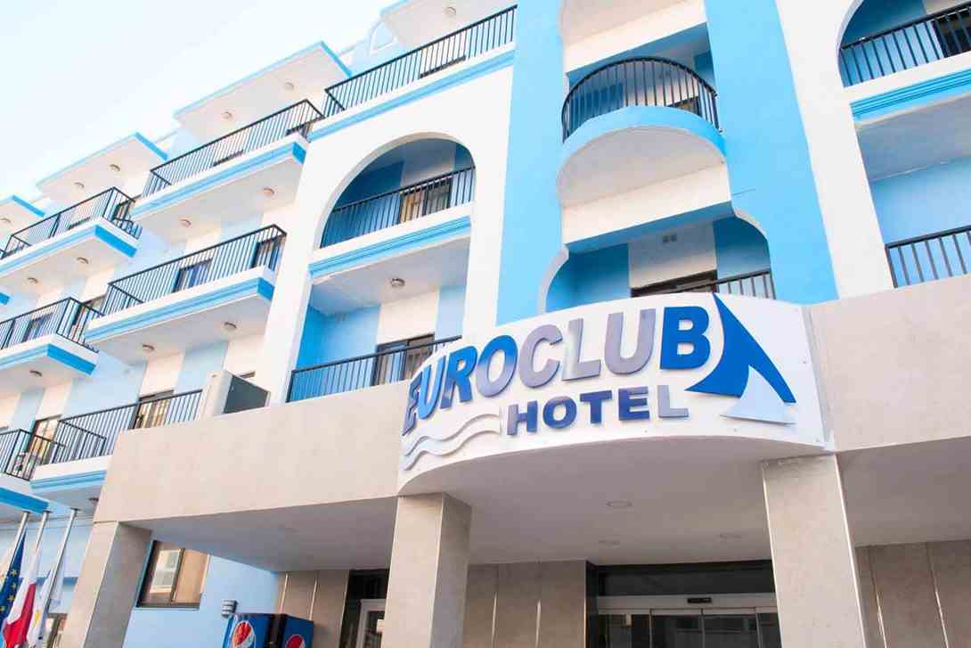 euroclub hotel facade
