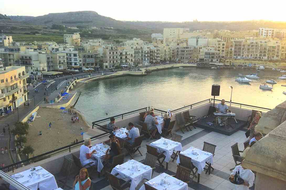 calypso hotel sunset dining portview