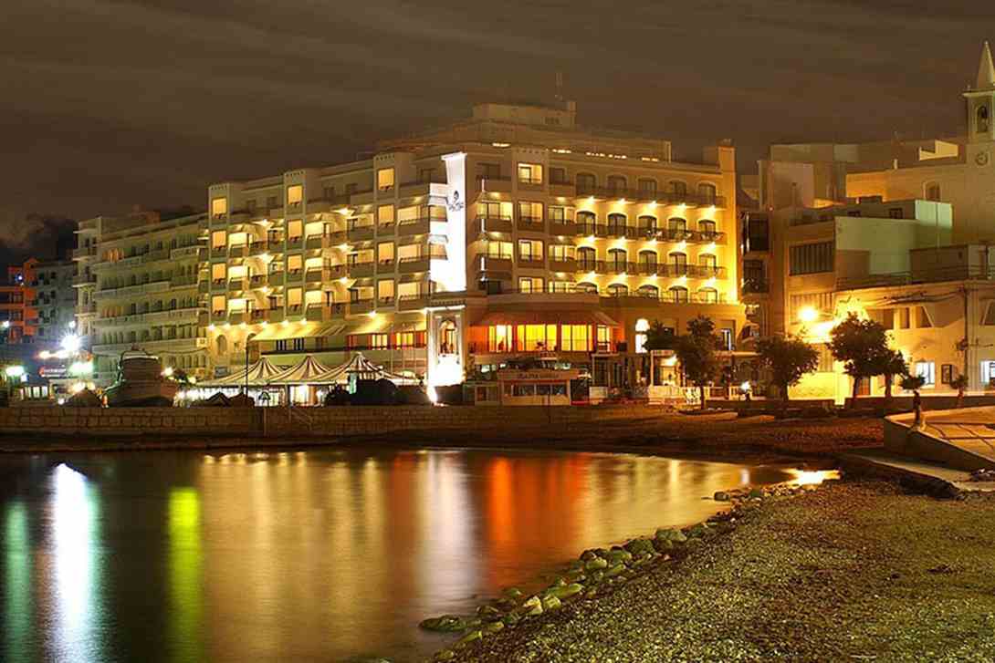 calypso night hotel view malta