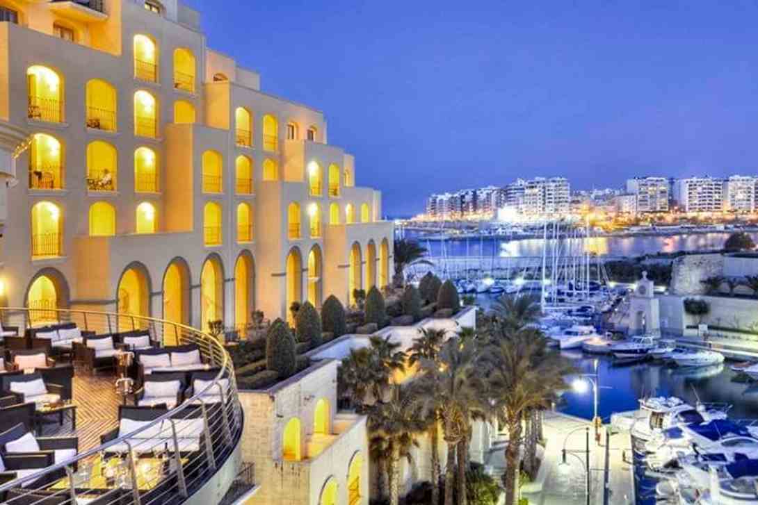 hilton malta hotel bay view 