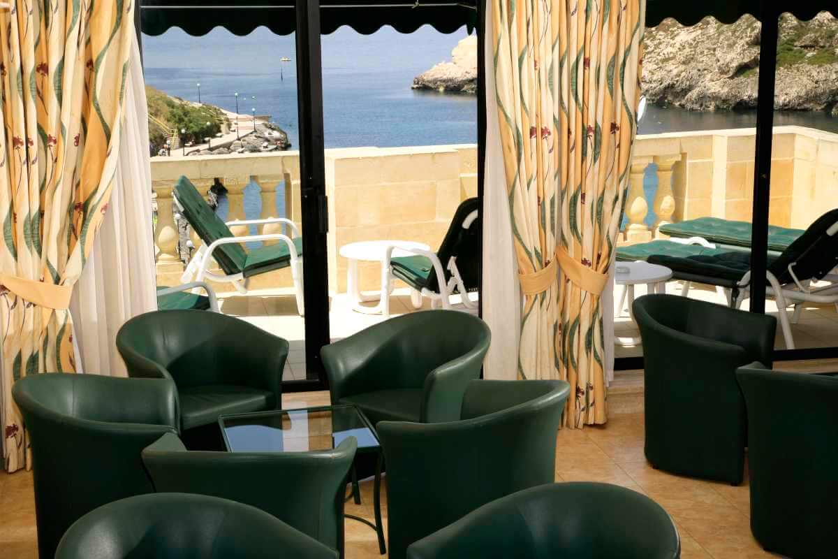 san andrea hotel guest lounge terrace