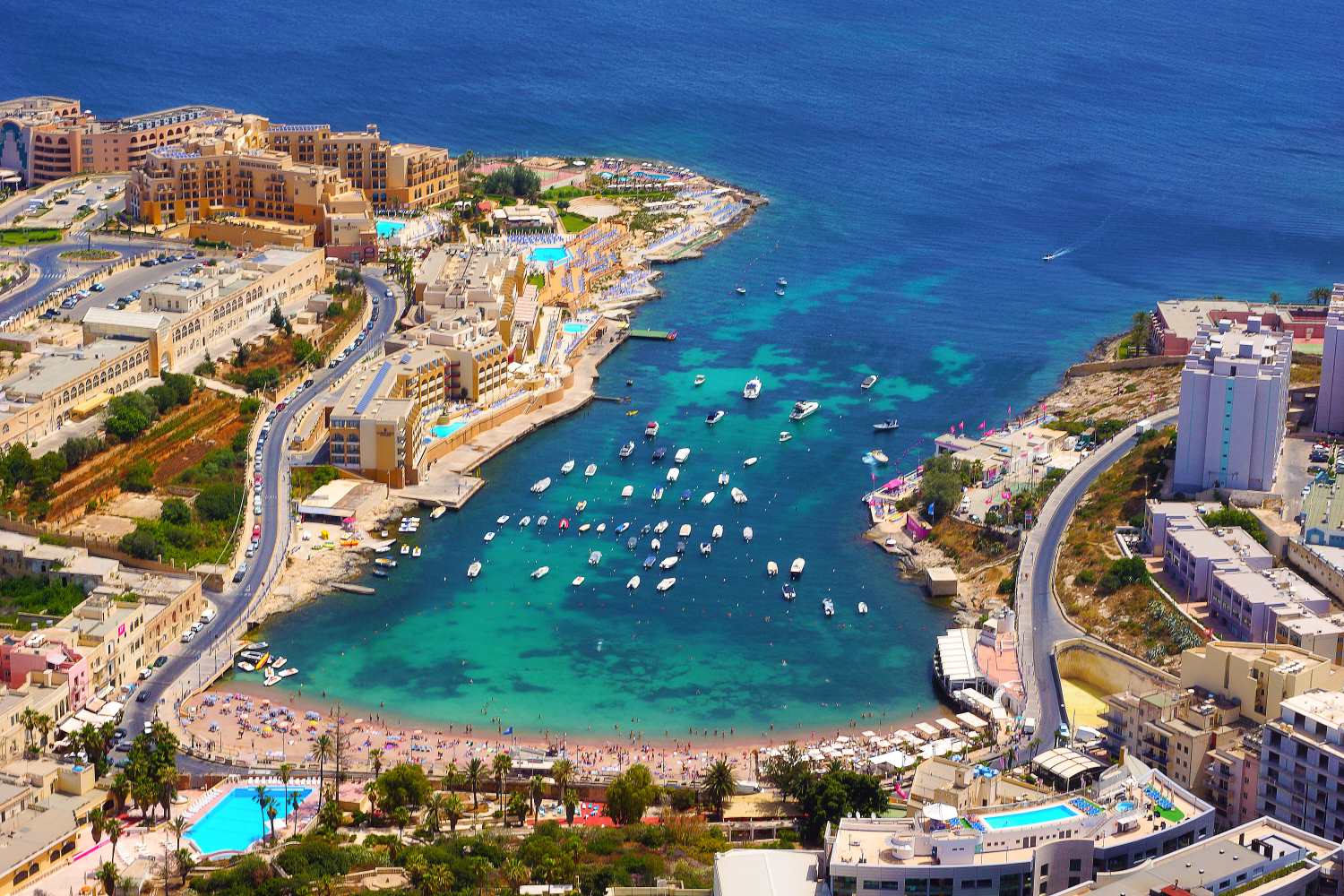 St George's Bay Malta Holidays and Hotels